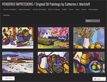 Tablet Screenshot of catherinejmartzloff.com